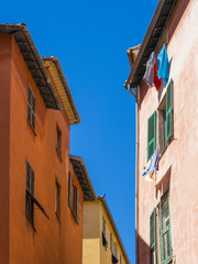Fototapeta na wymiar Rustic Old Streets - Nice, France