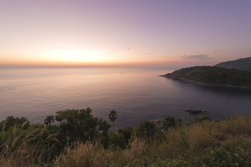 Sunset at Promthep cape, Phuket