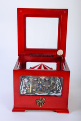 Old toy carousel