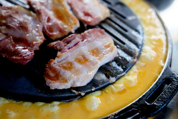 Bulgogi grill pork bbq in Korea style