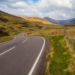 A93, Old Military Road, Aberdeenshire, Scotland