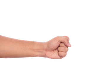 Male clenched fist