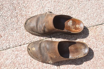 Sehr alte Schuhe
