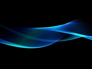     Abstract color wave design element 