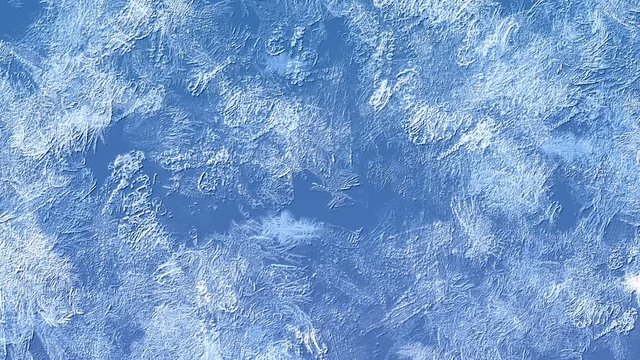 abstract motion frozen pattern on a glass
