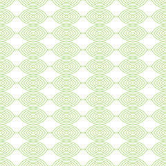 Seamless cross pattern in green color. For banknote, money design, currency, note, check or cheque, ticket, reward. Vector .