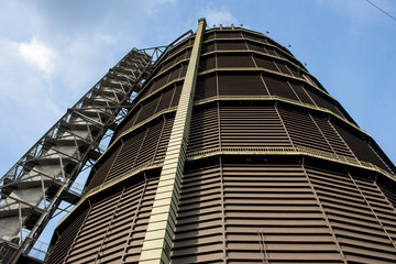 Gasometer Oberhausen ,monument of industry in German