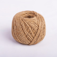 Coil of rope isolated