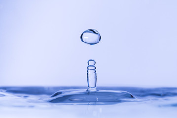 Fototapeta na wymiar Close up of water drop