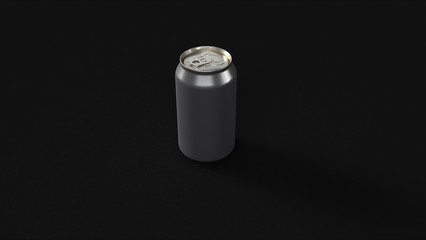 Silver Drinks Can