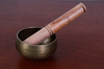 Tibetan singing bowl