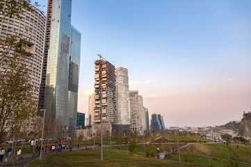 Obraz premium Parque la Mexicana, Santa Fe, CDMX