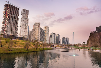 Naklejka premium Parque la Mexicana, Santa Fe, CDMX