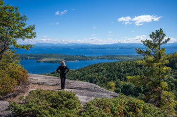 View from the sumit of Rattlesnake mountain