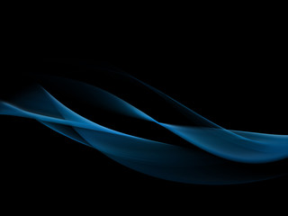      Abstract blue waves modern background 