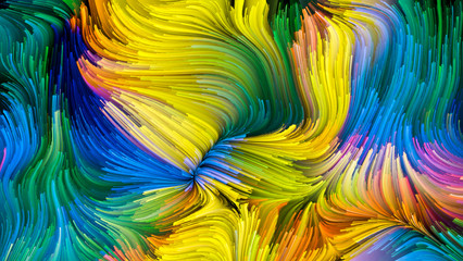 Waves of Liquid Color