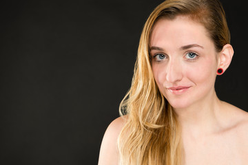 Fototapeta premium Blonde Retro Model
