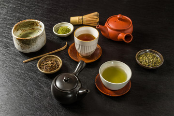 日本茶　green tea made in Japan