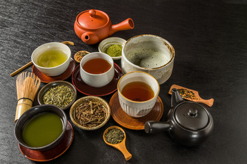 日本茶　green tea made in Japan