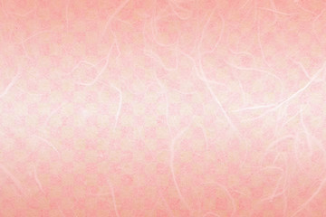 Japanese pink white checkered pattern paper texture or spring color background
