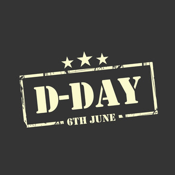 D-Day Vector Template Design