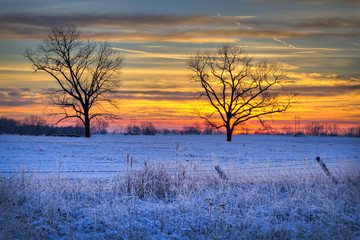 Central Missouri Frosty Morning