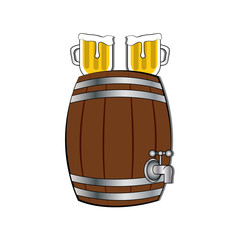 Abstract delicious beer