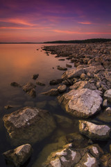 Long Branch Lake Sunset