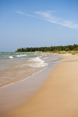 Sandy Michigan Shoreline