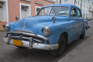 Vintage Car, Cienfuegos, Cuba