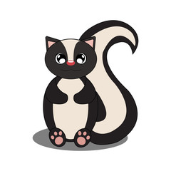 Abstract cute animal