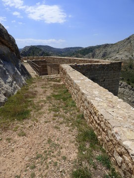 Castellote en  Teruel,Aragon situado en la comarca  del Maestrazgo, en España
