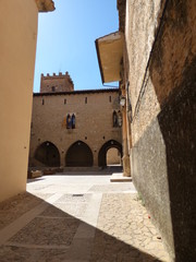 Fototapeta na wymiar La Iglesuela del Cid, pueblo de la provincia de Teruel (Aragon,España)