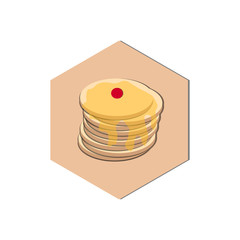abstract food icon