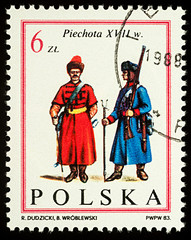 Polish non-commissioned infantry officers, 17th century