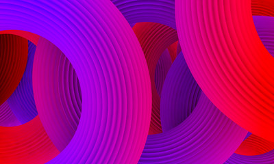 Abstract colorful circle background