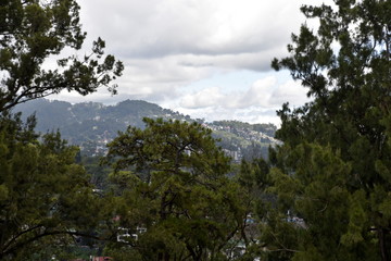 BAGUIO CITY, PHILIPPINES, DECEMBER 13, 2017, SM Store Shopping mall and city view from top of the Building, the summer Capital of Philippines