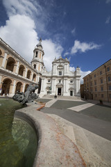 Fototapeta premium Basilica della Santa Casa, Loreto, Ancona, Marche