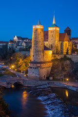 Bautzen bei Nacht