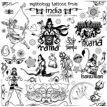 Narasimha | Shiva tattoo design, Tattoo work, Lion pictures