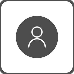 User icon vector illustration
