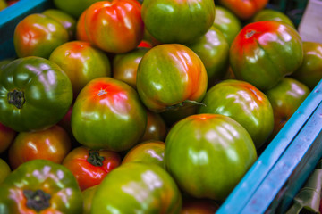  Taiwan Taipei, Wanhua traditional markets, the Central Market is the wholesale market of vegetables and meat products, fresh vegetables and fresh meat products