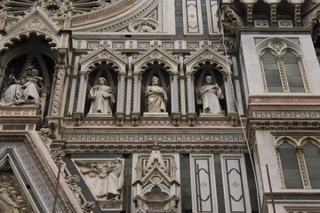 Fototapeta na wymiar basilica of saint mary of the flower