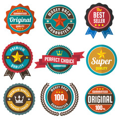 Vintage Retro Vector Logo for banner