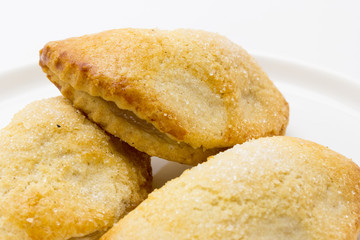 Empanadillas rellenas de cabello de ángel