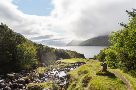 Park of Klaksvik - Vi&eth;arlundin &Uacute;ti &Iacute; Gr&oslash;v - F&auml;r&ouml;er Inseln - Faroe Islands (2)