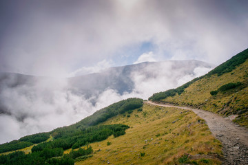 Beautiful landscape at Musala, Rila, Bulgaria