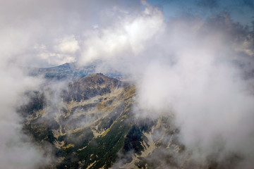 Beautiful landscape at Musala, Rila, Bulgaria