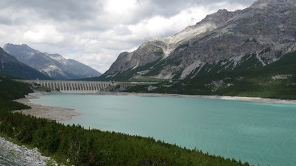 Obraz premium Laghi di Cancano in alta Valtellina