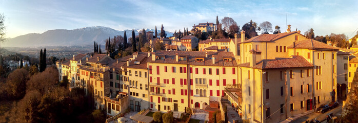 Asolo la città dei cento orizzonti - panorama